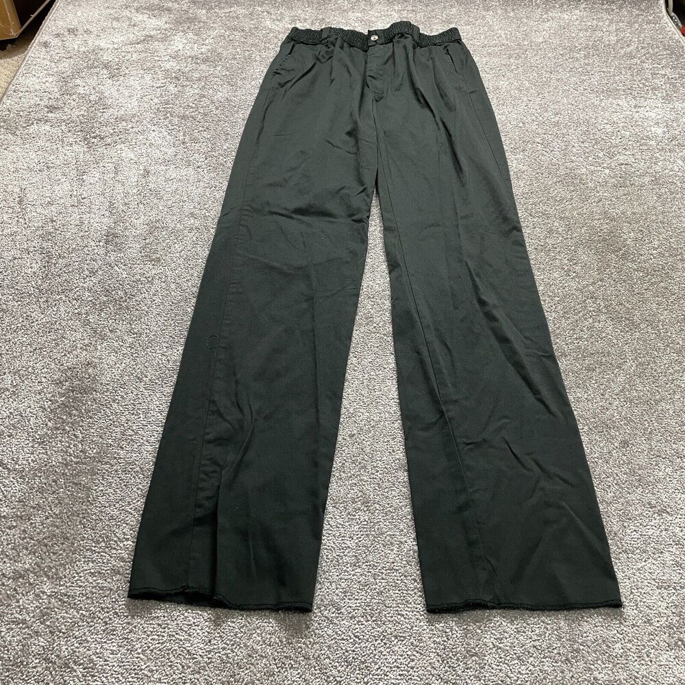 King Size Knockarounds Pants Mens 38 Tall Black Cotton Straight 33x40